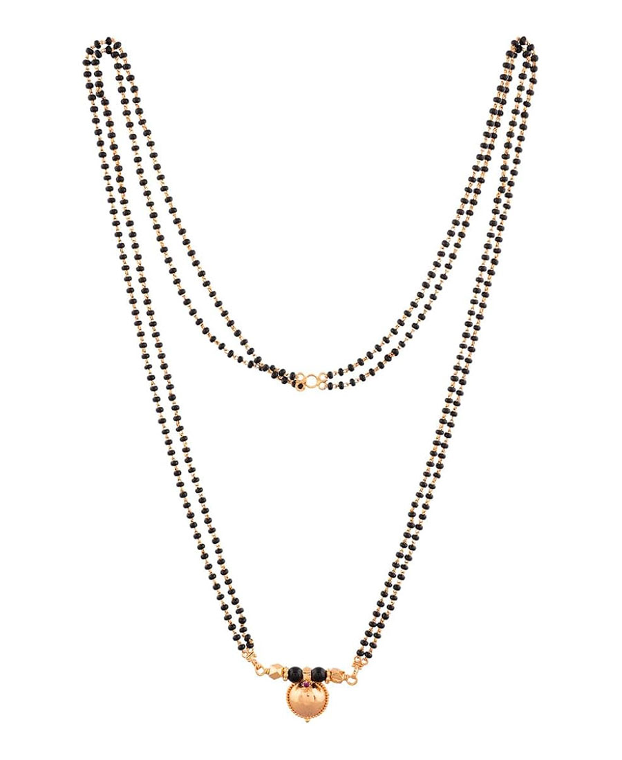 Gold Plated Women's Mangalsutra - Image 3