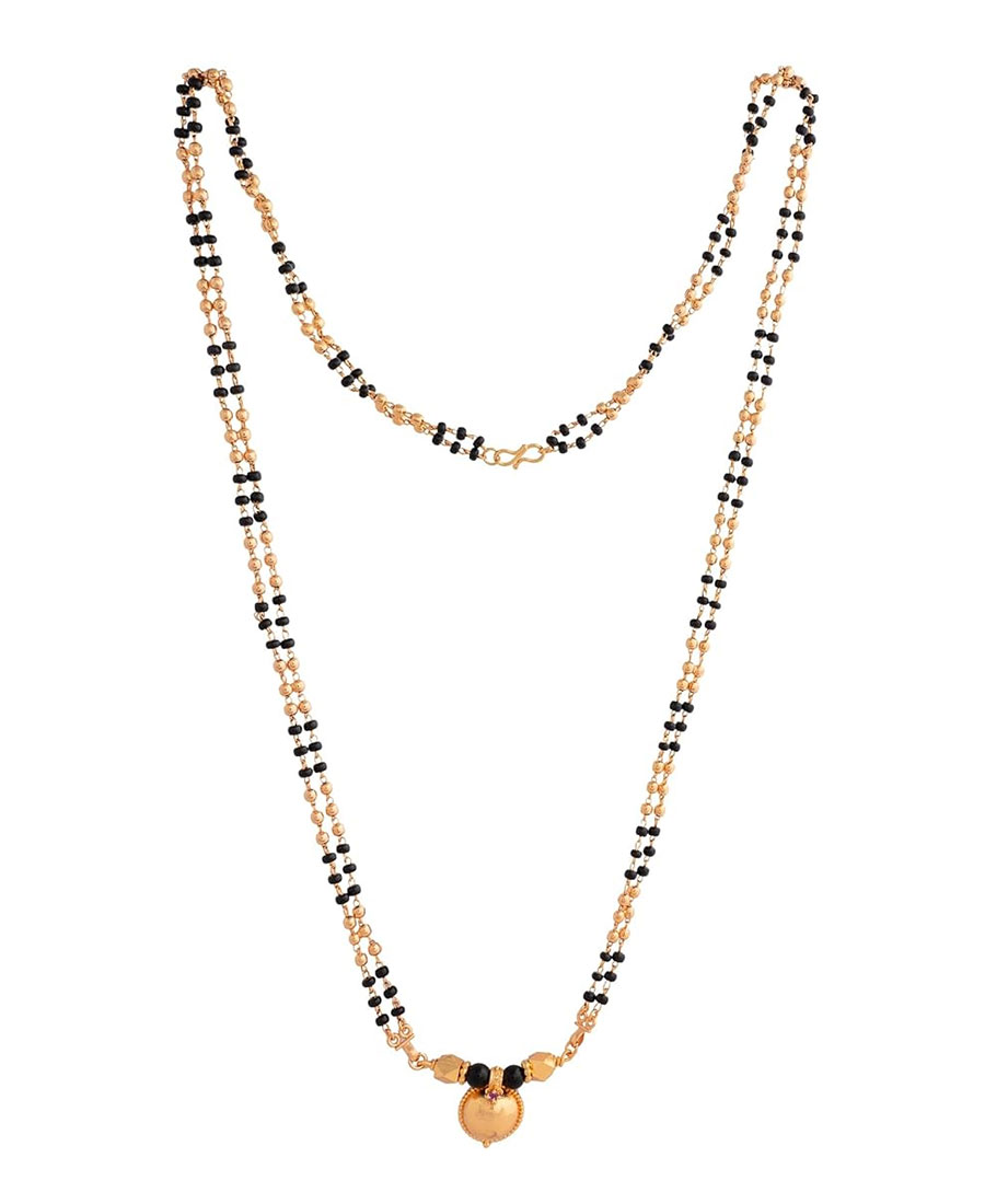 Gold Plated Women's Mangalsutra - Image 4