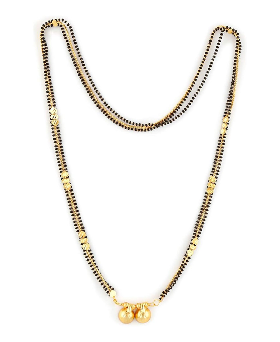 Gold Plated Women's Mangalsutra - Image 5