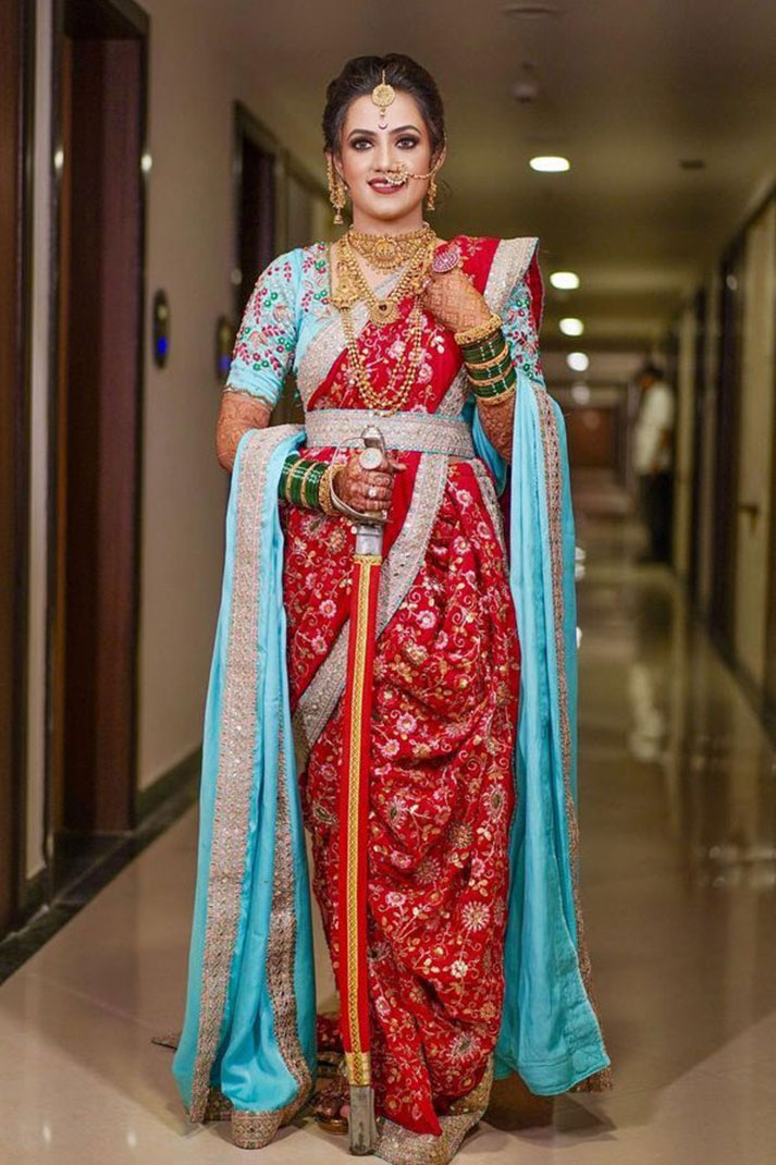 Purple Paithani Saree - Image 2