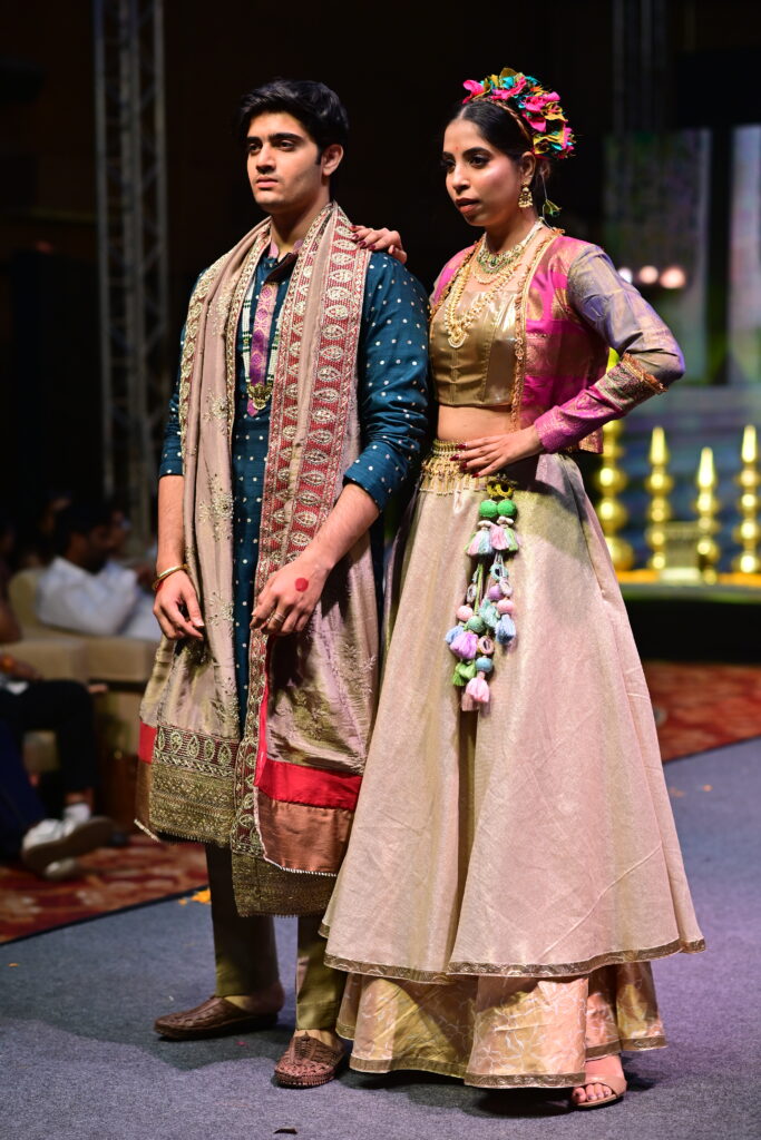 Marathi Couple in Traditional Dress